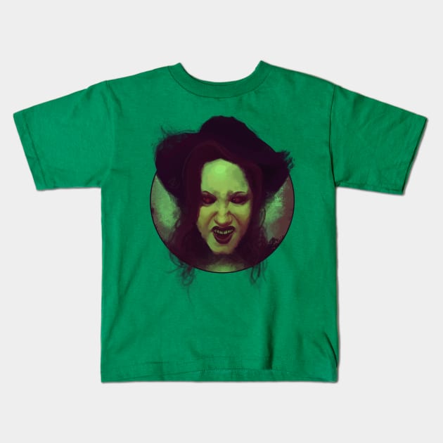 Wicked Witch Kids T-Shirt by z0mbi